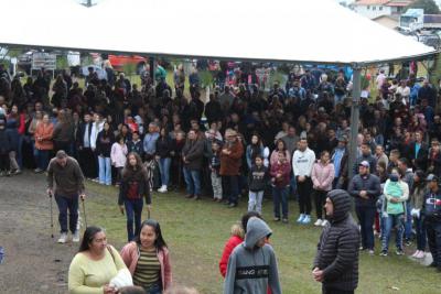 Missa em louvor ao Bom Jesus em Campo Mendes teve o PÃ¡roco SebastiÃ£o presidindo com liturgia da RÃ¡dio Campo Aberto
